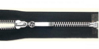 Молния металл никель Т-8 1 замок Разъемная 65см в Кирове