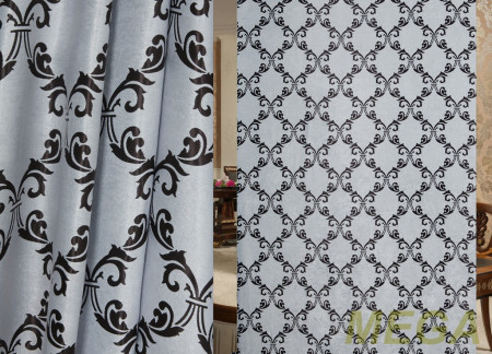 Ткани портьерные Жаккард Блэкаут JL BKJ-1474-102/280 Bl