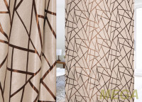 Ткани портьерные Жаккард Блэкаут JL BKJ-1029-23/280 Bl