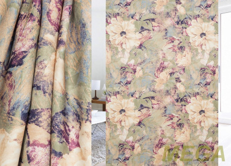 Ткани портьерные Печать Блэкаут ERT BK5359-1/280 BLPech