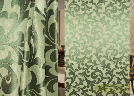 Ткани портьерные Жаккард Блэкаут JL BKJ1015-27/150 Bl