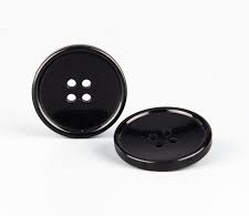 Пуговица 17 мм 4 прокола (уп.1000шт) термохимстойкая