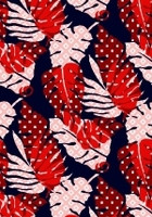 Полотно трикотажное Кулирка 30/1 набивная в рулоне  в Кирове