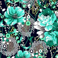 Полотно трикотажное Кулирка 30/1 набивная в рулоне  в Кирове