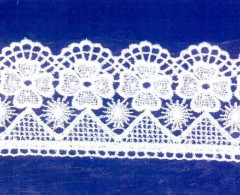 Кружево № 5505509 шир 55мм(уп.9м)